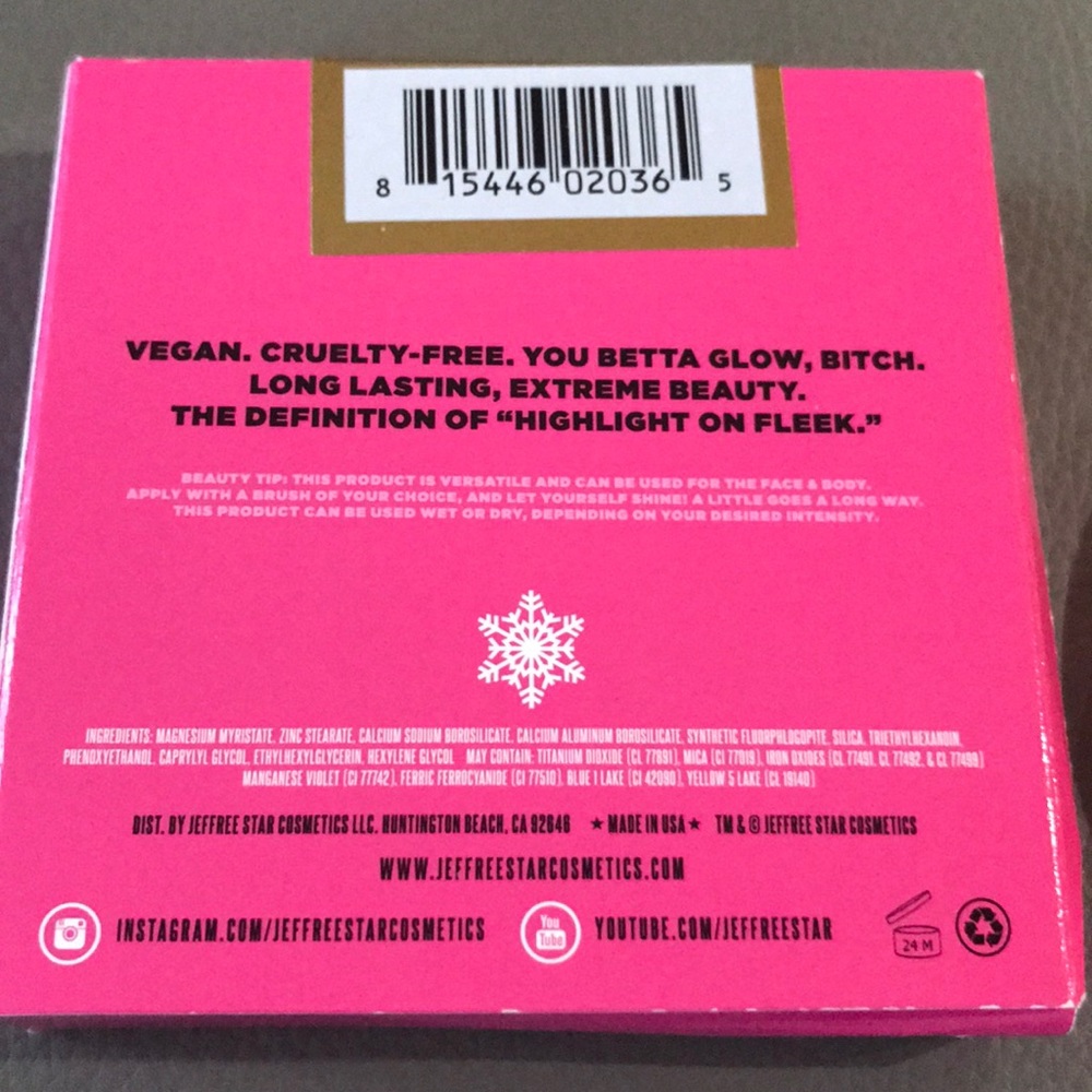 Jeffree Star Skin Frost Great Condition - Picture 5 of 5